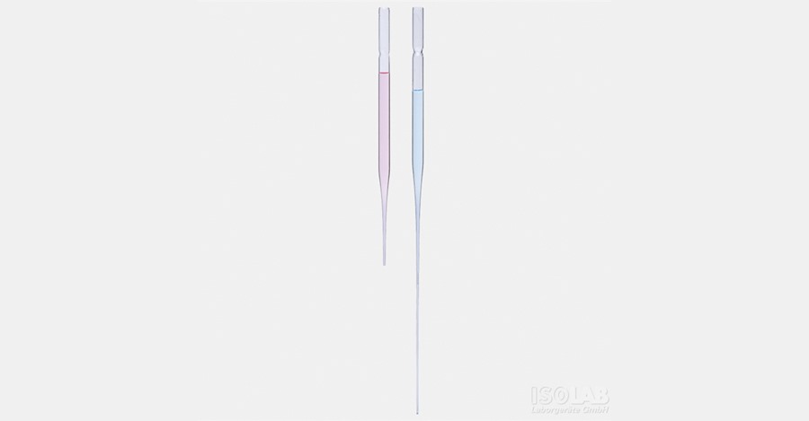 ISOLAB Cam Pasteur pipeti ürün örneği